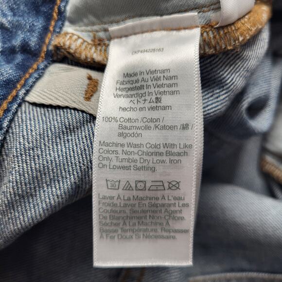 Madewell Darted Barrel Leg Jeans Medium Irmo Wash Button Fly Baggy Ankle 28 - Picture 13 of 13